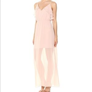 BCBGeneration ruffled maxi dress